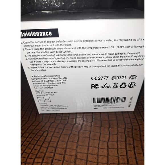 ProCase Ear Protection, 32 dB Noise Cancelling Headphones for Adults - Picture 3 of 5